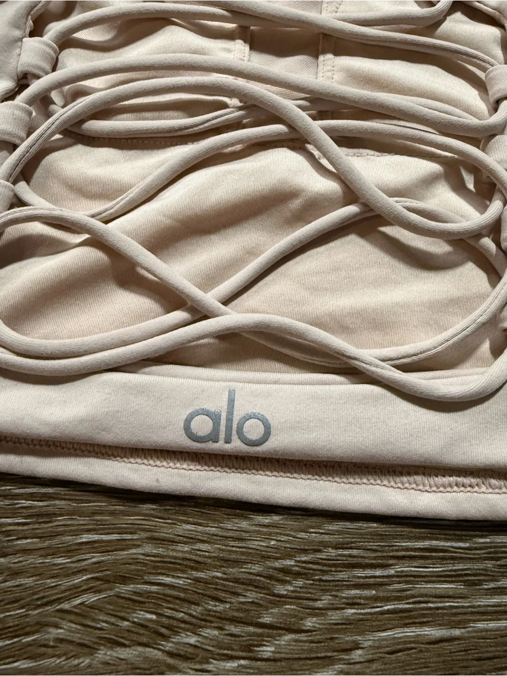 Alo Yoga Movement Sports Bra Tank Light Pink